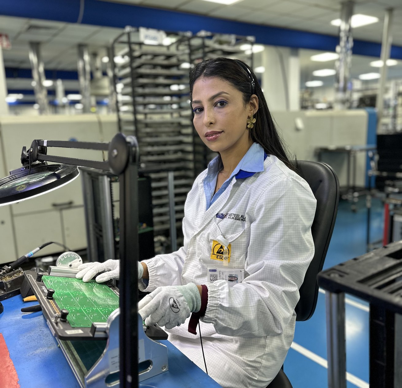 A Day in the Life of Raouaa Souidi- Soldering Inspection/Product Touch ...