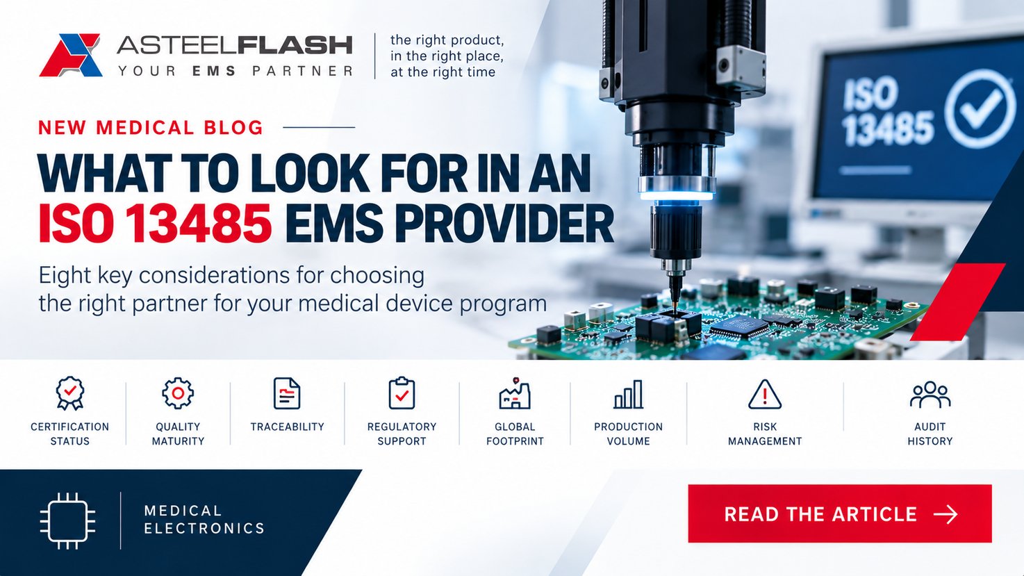 What to Look for in an ISO 13485 EMS Provider